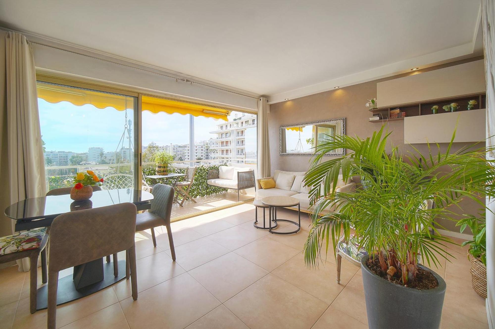 Frgk "Etoile Du Sud Terrasse Vue Mer Palm Beach" 칸느 외부 사진