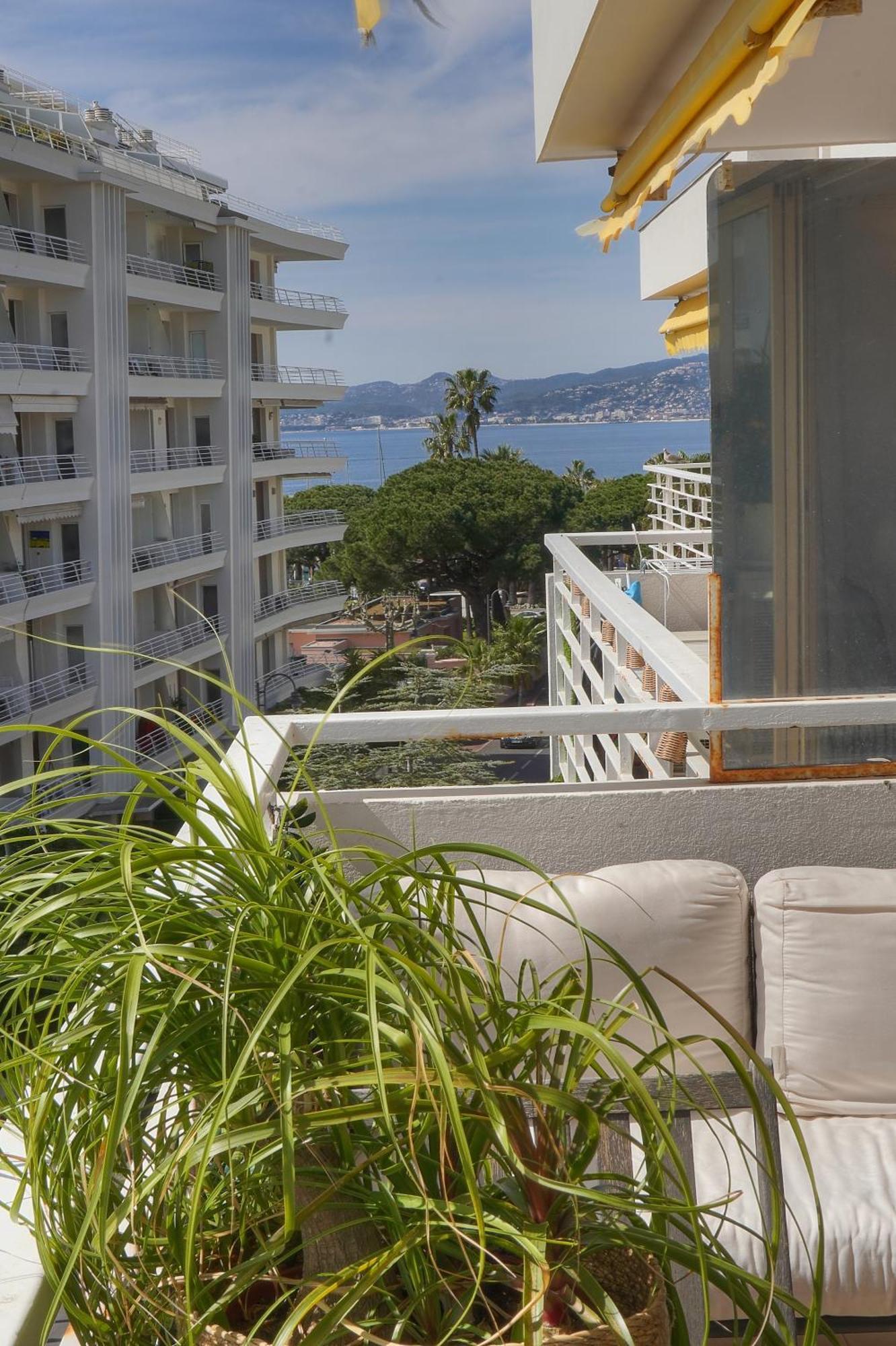Frgk "Etoile Du Sud Terrasse Vue Mer Palm Beach" 칸느 외부 사진