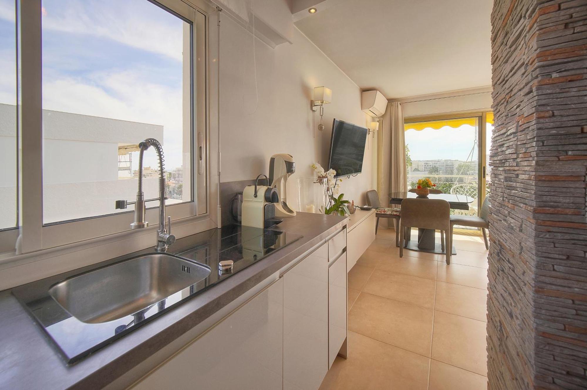 Frgk "Etoile Du Sud Terrasse Vue Mer Palm Beach" 칸느 외부 사진