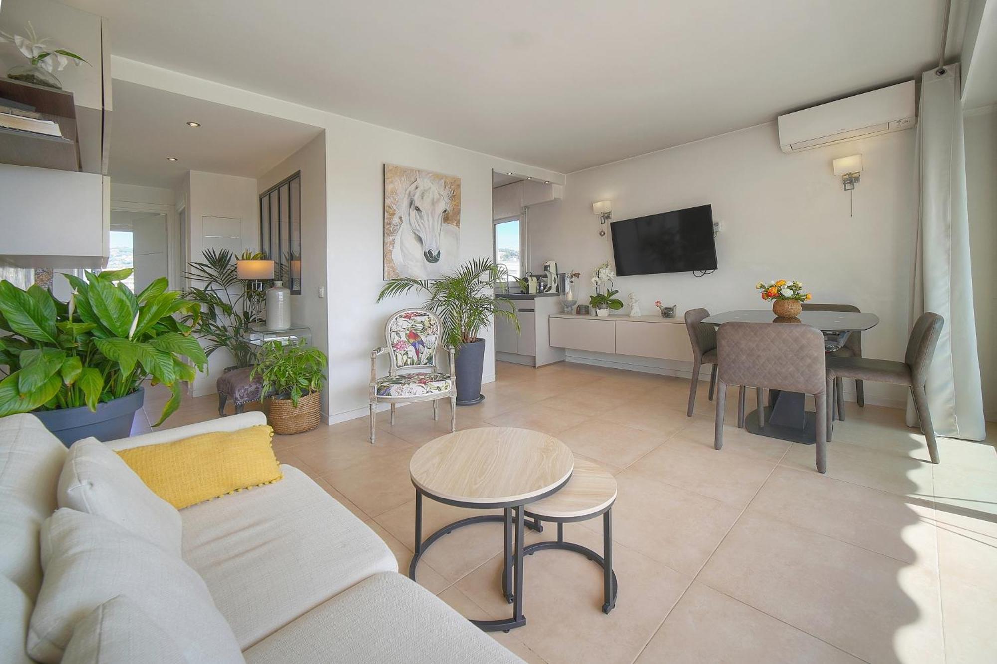 Frgk "Etoile Du Sud Terrasse Vue Mer Palm Beach" 칸느 외부 사진