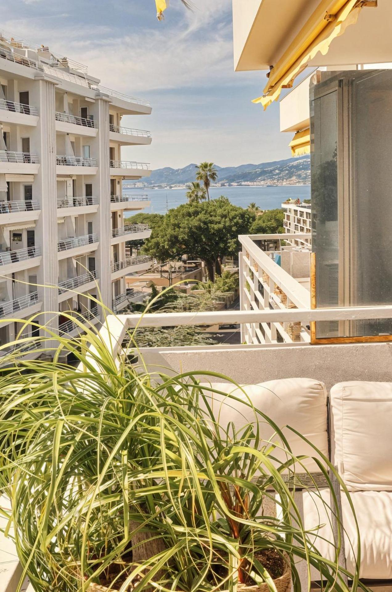Frgk "Etoile Du Sud Terrasse Vue Mer Palm Beach" 칸느 외부 사진